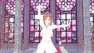 Atelier Ryza: Haniwa's Miniature Garden Exposed in MMD Porn