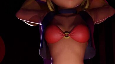 Shantae's Steamy Striptease on the Dance Floor