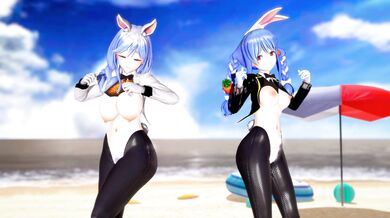 Twerking with Mom: Heart Pie Reverse Bunny Naked Dancehall Porn