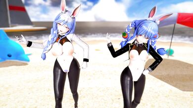 Twerking with Mom: Heart Pie Reverse Bunny Naked Dancehall Porn