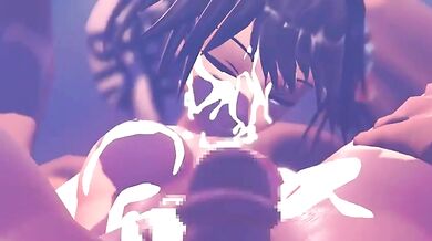 The Hentai Gangbang MMD Video: "3D Animation Sex with Multiple Partners!"