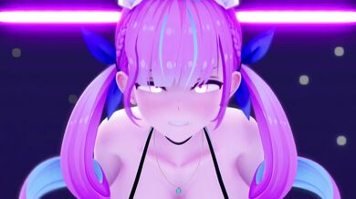 Minato's Huge Boobs and Wet Twintails in the Pool (HMV Series Part 2) [Blu-ray]
