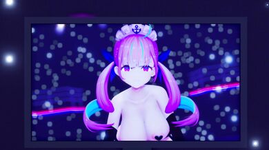 BRAUN's Hijacked Sexual Dance in Water Version with Lingerie and Large Breasts featuring KUROMARU