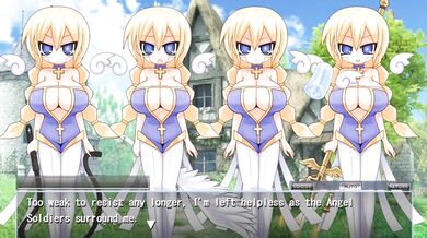 Pious Pussy Playtime with the Angel Corps