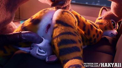 'Judy Hopps and a Friend Discover the Joys of Sex Together'