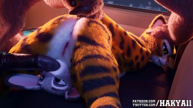'Judy Hopps and a Friend Discover the Joys of Sex Together'
