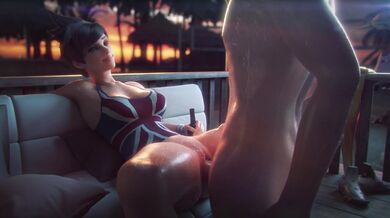 Japanese schoolgirl Tracer indulges in a relaxing VG Erotica POV outfit change all over her sexy body.