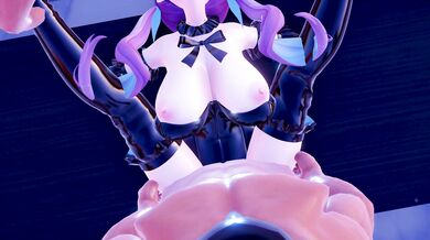 Wet and Wild: SEXDance in Minato Aqua with a Blonde Bombshell (HMV)