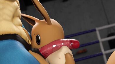 Eevee Gets Dirty with Lucario in 'Apple of Corruption'