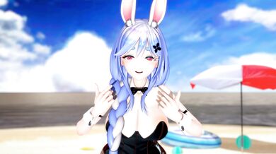 [4K MMD] Strip Video - Pekora x Pekora - Mother Heart Pie Dance Hall.