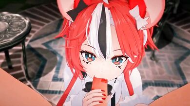 Bae's Cum-Filled Mouth is a Hako's Delight