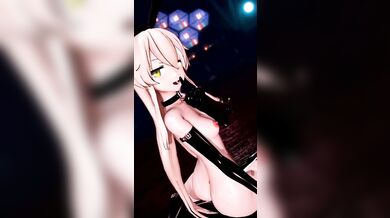 Shimakaze's Naughty Privates Exposed in this Steamy MMD R18 Video!