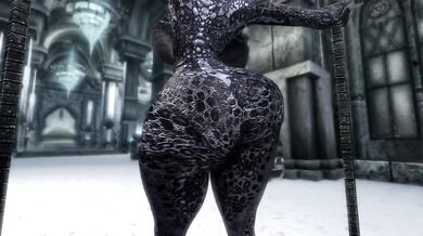 The Ultimate Badass Dunmer Babe of Skyrim
