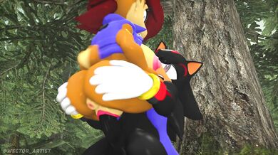 Shadow Fucks Sally From Behind in the Dark