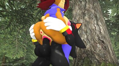 Shadow Fucks Sally From Behind in the Dark