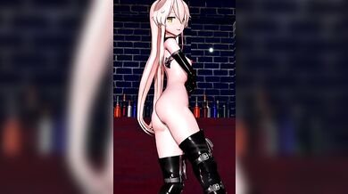 Shimakaze's Shameless Booty Shake in Wiggle Wiggle [MMD R18]