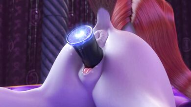 Shooting Star Dildo Fucking in 'Radiant Cunt'