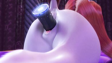 Shooting Star Dildo Fucking in 'Radiant Cunt'