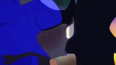 Shadow the Hedgehog Gets a Sonic Blowjob [Mr Orange000]