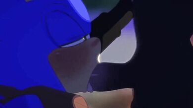Shadow the Hedgehog Gets a Sonic Blowjob [Mr Orange000]