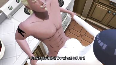 Inside Hinata's ass: Raikage invasion!