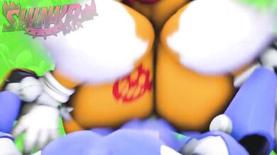 Tails getting pounded by Metal Sonic