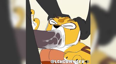 The Tigeress: Paloma-Paloma's Throat Fucked