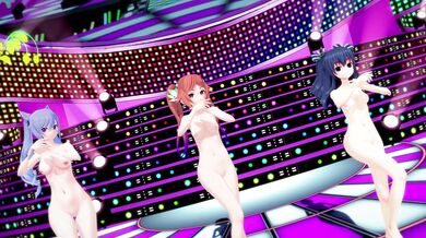 Naughty Schoolgirls' Sexy Dance Striptease