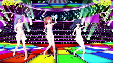 Naughty Schoolgirls' Sexy Dance Striptease