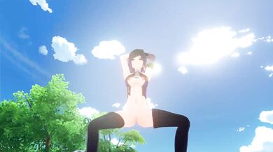 Tiny Girl Gets Stuffed with Huge Dick in Animation