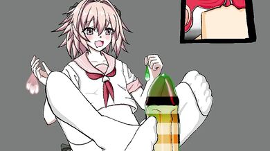 Jerk Off to Astolfo's Feet While Watching FAP HERO
