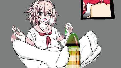 Jerk Off to Astolfo's Feet While Watching FAP HERO