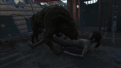 Ellie's Hound-Filled Fuckfest