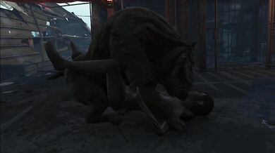 Ellie's Hound-Filled Fuckfest
