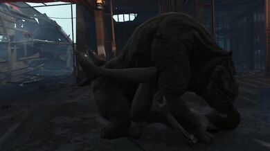 Ellie's Hound-Filled Fuckfest