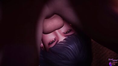 Gag on Momiji's Cock [lewdgazer]