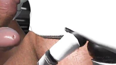 4-Way Cannon Blast! Lizards SFM Gangbang