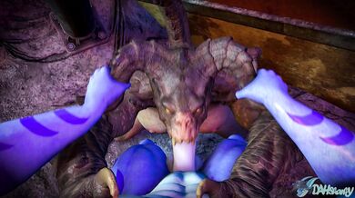 Deathclaw and DahSharky's Explosive Fuckfest