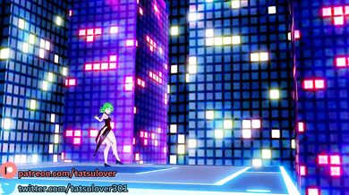 Tatsumaki's Shake It by SISTAR: A Hardcore R-18 MMD Hentai Porn Video