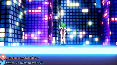 Tatsumaki's Shake It by SISTAR: A Hardcore R-18 MMD Hentai Porn Video