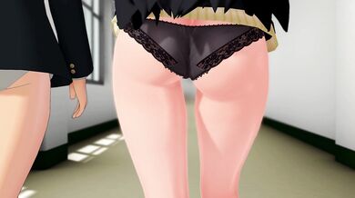 Blendy S's Skirtless Encounter