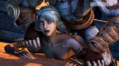Kratos' Forced Fuck - Kushishekku