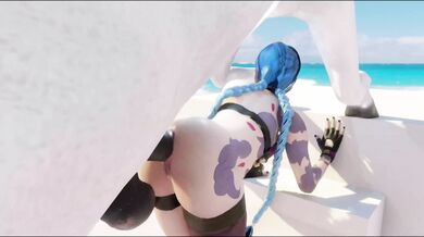Fucked By The Stallion: Jinx's Hot Anal Ride