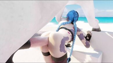 Fucked By The Stallion: Jinx's Hot Anal Ride