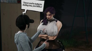 Linda's Forbidden Encounter with the Horny Futanari from Hell in the Town of Lustful Depravity
