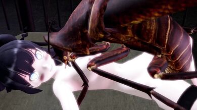 Innocent Teen Explores Her Sexuality with a Monstrous Creature in 'Yamamoto's Demonic Light Cruiser Insect Fuck'