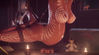 Lara Croft's Explosive Foursome with Tentacles and BDSM [Wildeer Studio] [Sounds of Pleasure]