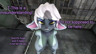 Slimy Yordle Slave's Cum-Covered Prison