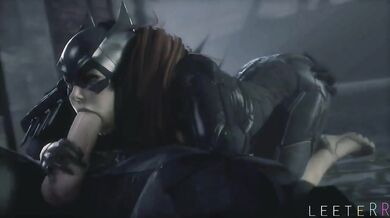 Batgirl Blowjob Bonanza with the Dark Knight - Leeterr