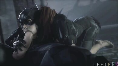 Batgirl Blowjob Bonanza with the Dark Knight - Leeterr